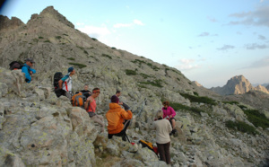 Etape 8 du GR20, du refuge de Petra Piana aux bergeries de Vaccaghja Etape 8 du GR20, du refuge de Petra Piana aux bergeries de Vaccaghja
